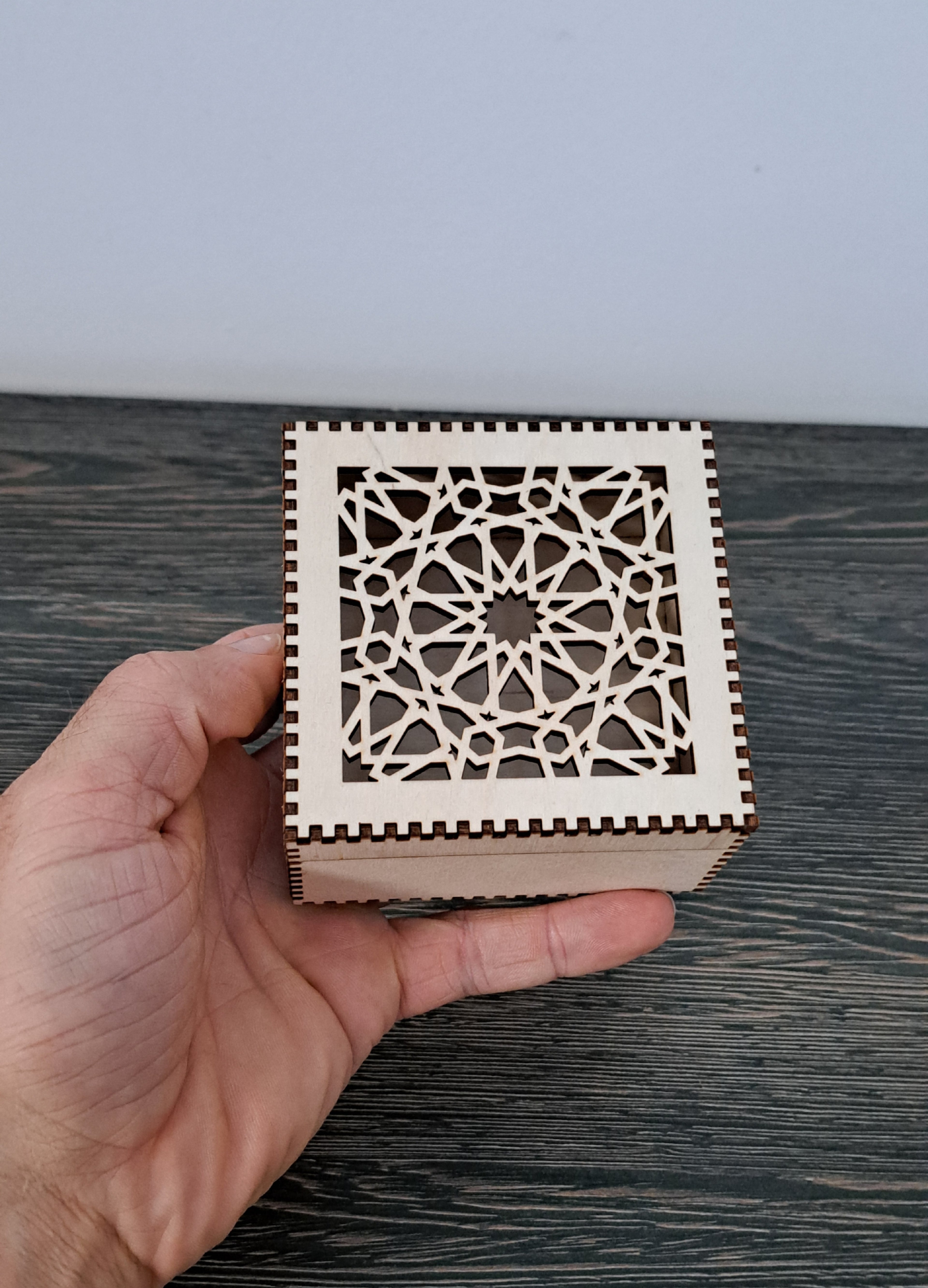 liten dekorativ låda