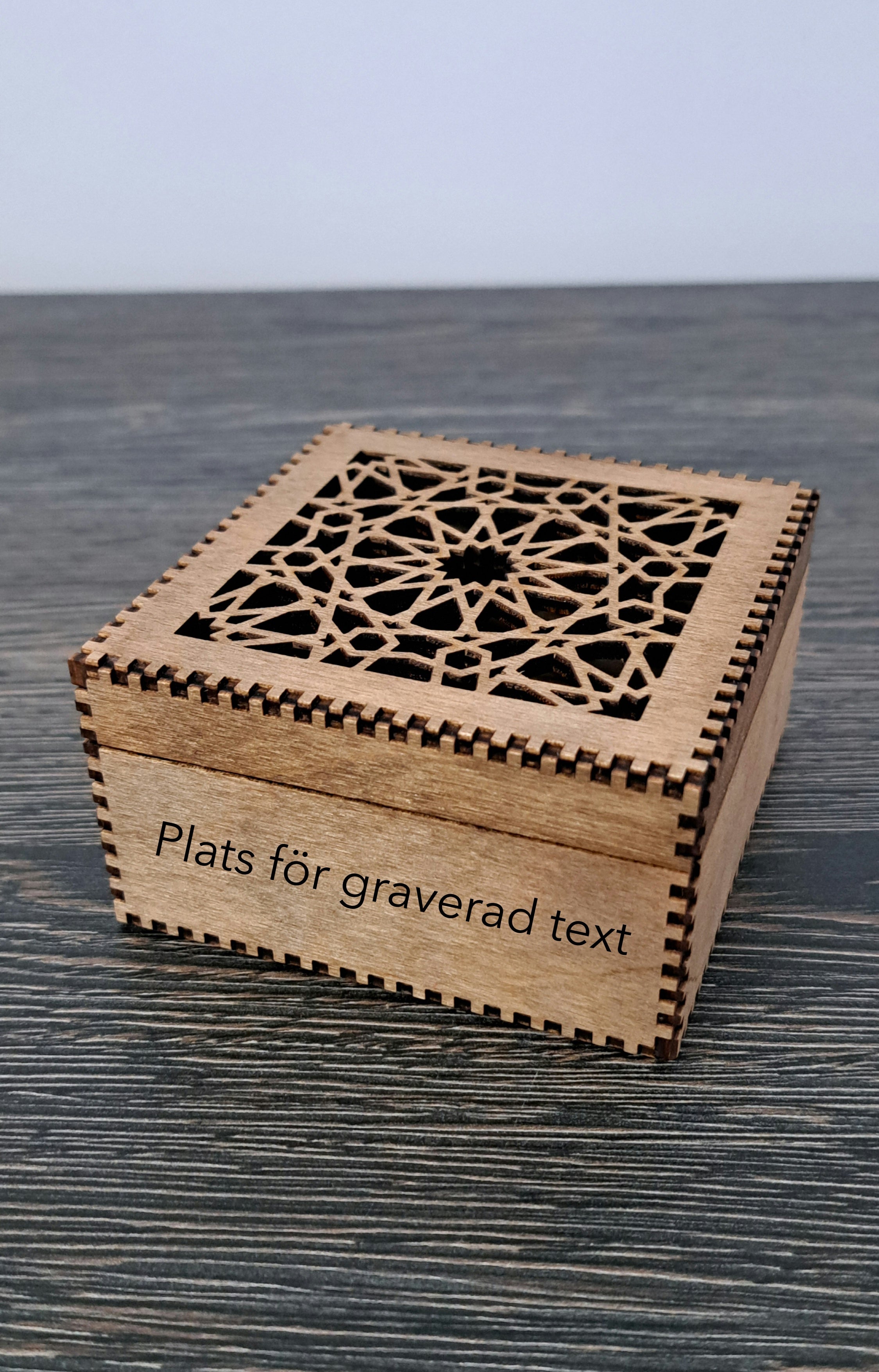 liten dekorativ låda