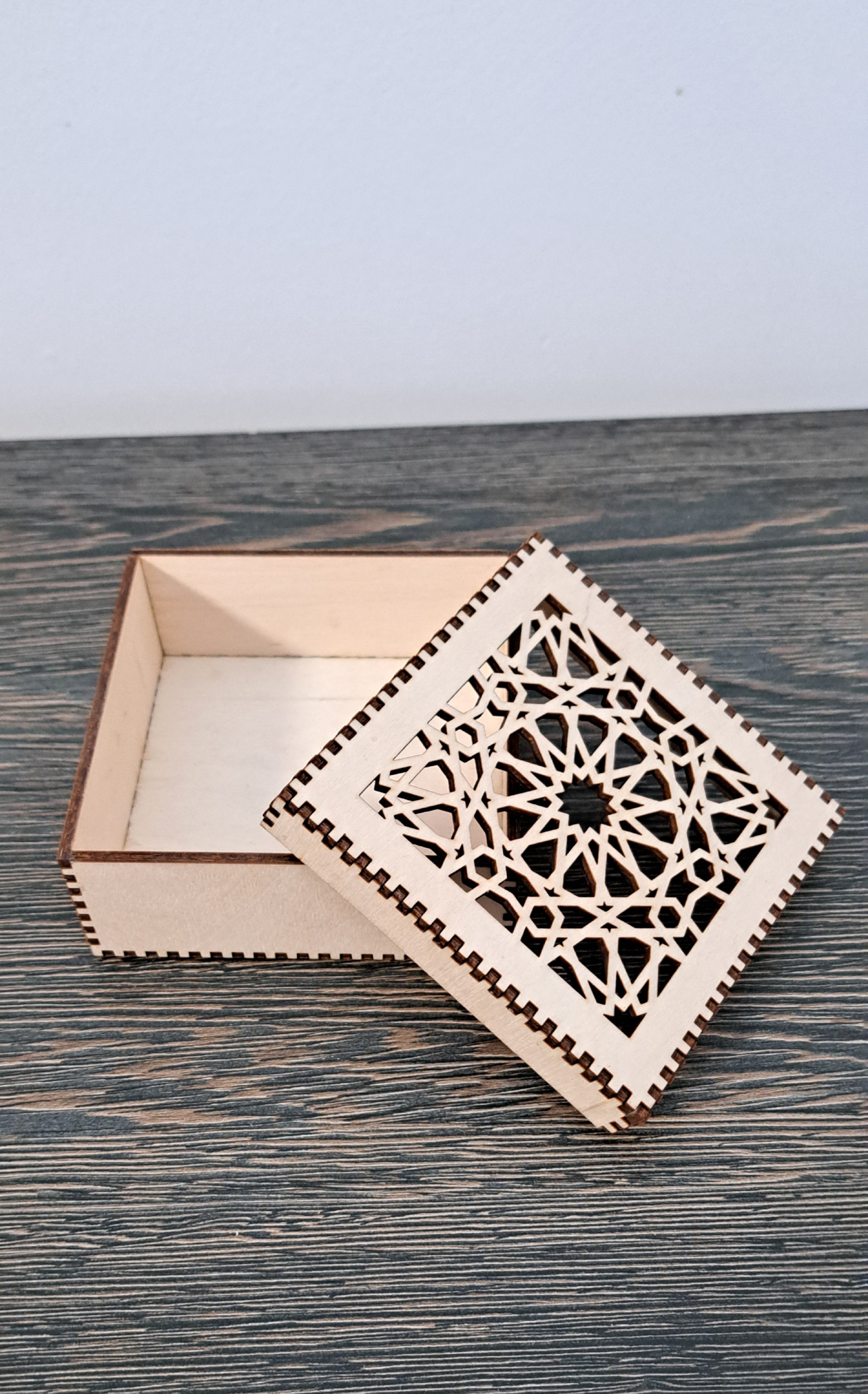 liten dekorativ låda